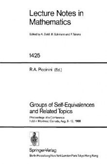 Groups Of Self-Equivalences And Related Topics