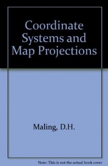 Coordinate Systems and Map Projections