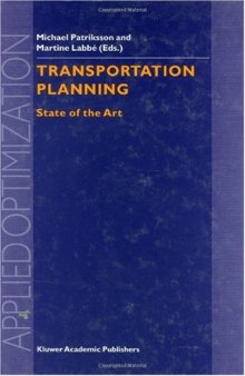 Transportation Planning: State of the Art 
