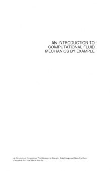 An Introduction to Computational Methods in Fluids