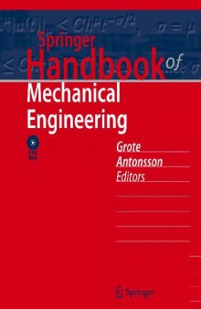 Springer Handbook of Mechanical Engineering