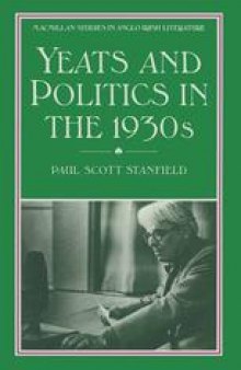 Yeats and Politics in the 1930s