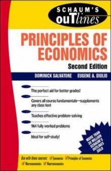 Schaum's outline of theory and problems of principles of economics