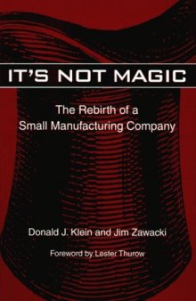 It's Not Magic: The Rebirth of a Small Manufacturing Company