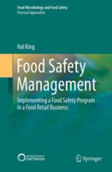 Food Safety Management: Implementing a Food Safety Program in a Food Retail Business