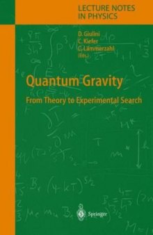 Quantum Gravity: From Theory to Experimental Search