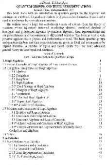 Quantum groups and their representations