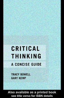 Critical Thinking. Concise guide