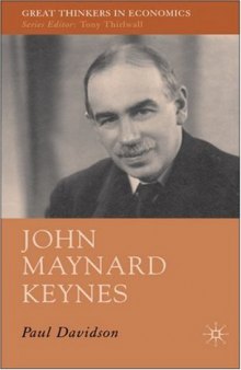 John Maynard Keynes (Great Thinkers in Economics)