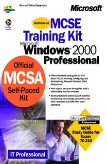 MCSE Training Kit Microsoft Windows 2000 Professional