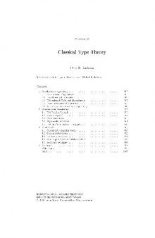 Classical Type Theory, Chapter 15 of Handbook of Automated Reasoning