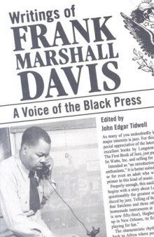 Writings of Frank Marshall Davis: A Voice of the Black Press