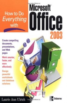 How to Do Everything with Microsoft Office 2003