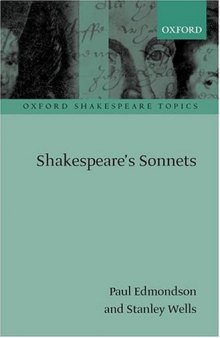 Shakespeare's Sonnets (Oxford Shakespeare Topics)