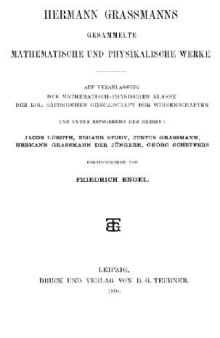 Band 2, Teil 1. Gesammelte mathematische und physikalische Werke (1904)