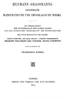 Band 3, Teil 2. Gesammelte mathematische und physikalische Werke (1911)