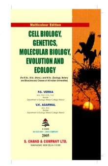 Cell Biology, Genetics, Molecular Biology, Evolution and Ecology