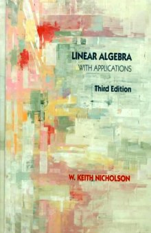 Linear algebra with applications