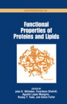 Functional Properties of Proteins and Lipids