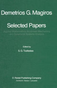 Selected Papers of Demetrios G. Magiros: Applied Mathematics, Nonlinear Mechanics, and Dynamical Systems Analysis