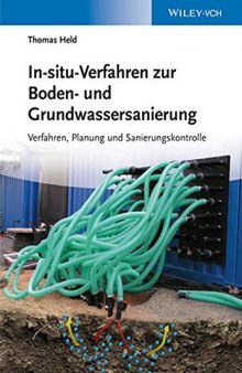 In-situ-verfahren Zur boden- und Grundwassersanierung