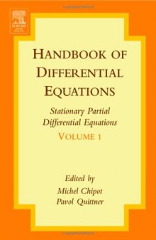 Handbook of differential equations. Stationary partial differential equations