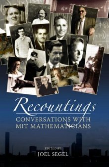 Recountings: Conversations with MIT Mathematicians