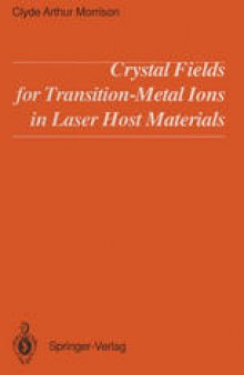 Crystal Fields for Transition-Metal Ions in Laser Host Materials