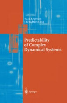 Predictability of Complex Dynamical Systems