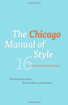 The Chicago Manual of Style