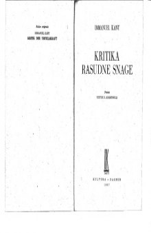 Kritika rasudne snage