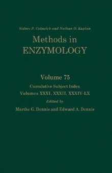 Cumulative Subject Index, Volumes 31, 32 and 34-60