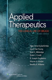 Applied Therapeutics: The Clinical Use of Drugs 9th Edition