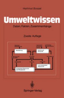 Umweltwissen: Daten, Fakten, Zusammenhänge