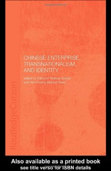 Chinese Enterprise, Transnationalism and Identity (Chinese Worlds)