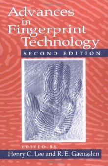 Advances in Fingerprint Technology, Second Edition 