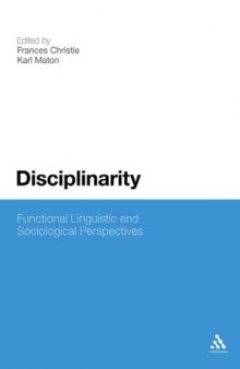 Disciplinarity: Functional Linguistics and Sociological Perspectives