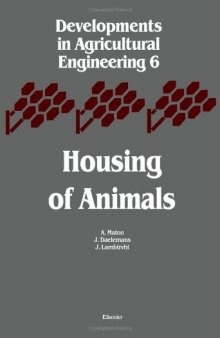 Housing of Animals: Construction and Equipment of Animal Houses