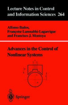 Advances in the control of nonlinear systems