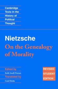 'On the Genealogy of Morality' and Other Writings: Revised Student Edition (Clearscan)