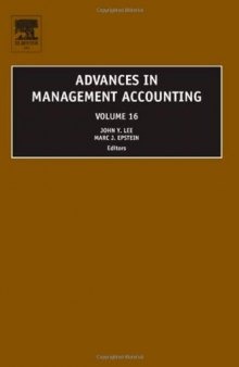 Advances in Management Accounting, Vol. 16