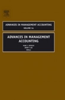 Advances in Management Accounting, Volume 14