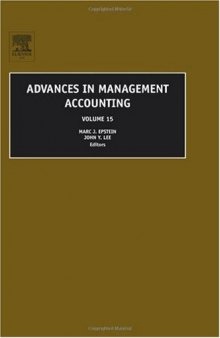 Advances in Management Accounting, Volume 15