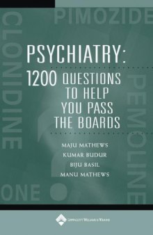 Psychiatry : 1200 questions to help you pass the boards