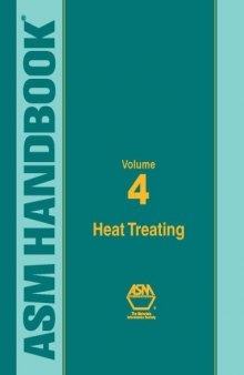 ASM Handbook: volume 4: Heat Treating (Asm Handbook) (Asm Handbook)