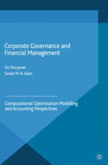 Corporate Governance and Financial Management: Computational Optimisation Modelling and Accounting Perspectives