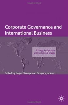 Corporate Governance and International Business  