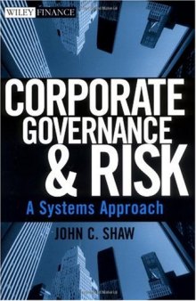 Corporate Governance and Risk: A Systems Approach