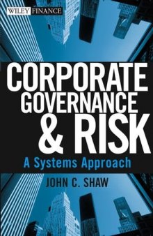 Corporate Governance and Risk: A Systems Approach