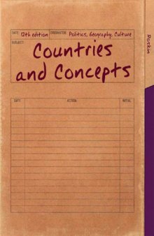 Countries and Concepts Politics, Geography, Culture